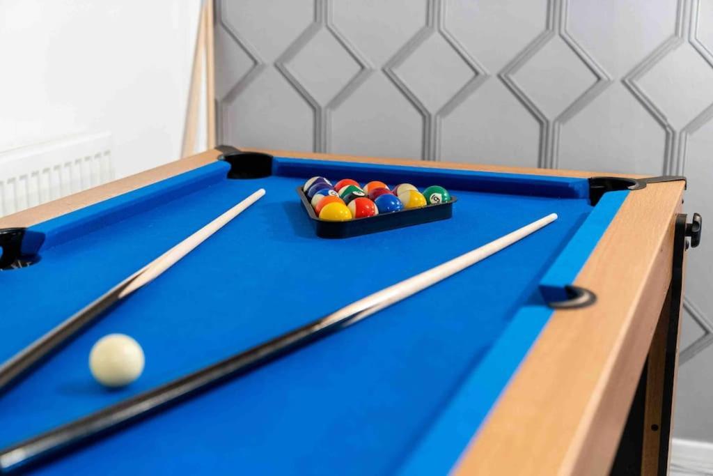 ✪Central✪6Bed✪ Parking✪Pool Table✪Private Patio ✪ バーミンガム エクステリア 写真